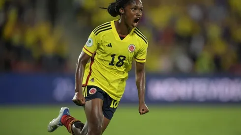Linda Caicedo durante la Copa América 2022