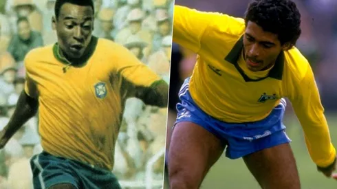 Pelé fue confundido por Romario en Twitter.