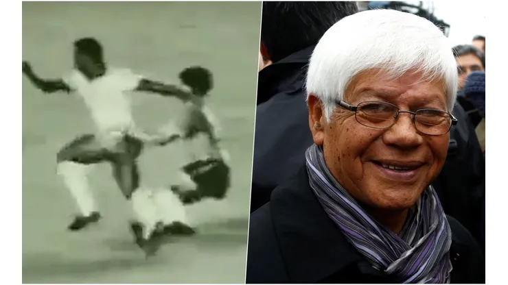 Chita Cruz se vio obligado a casi bajarle los pantalones a Pelé para bajarlo.