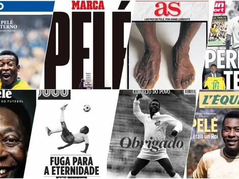 Las 100 portadas que deja el paso de Pelé a la inmortalidad