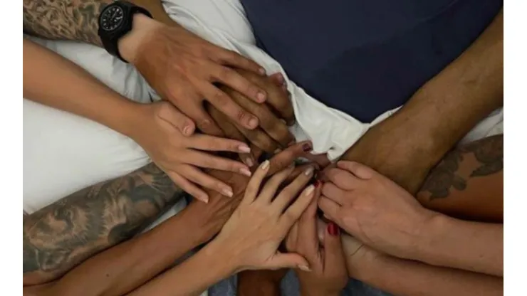 Esta es la última imagen de Pelé junto a su familia