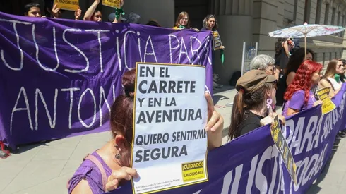 Protestas contra la Corte Suprema por anular juicio a Pradenas