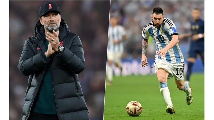 Klopp y Messi