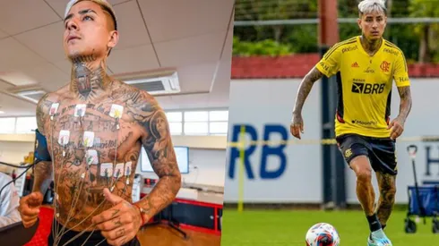 Erick Pulgar retorna a los entrenamientos con el Flamengo