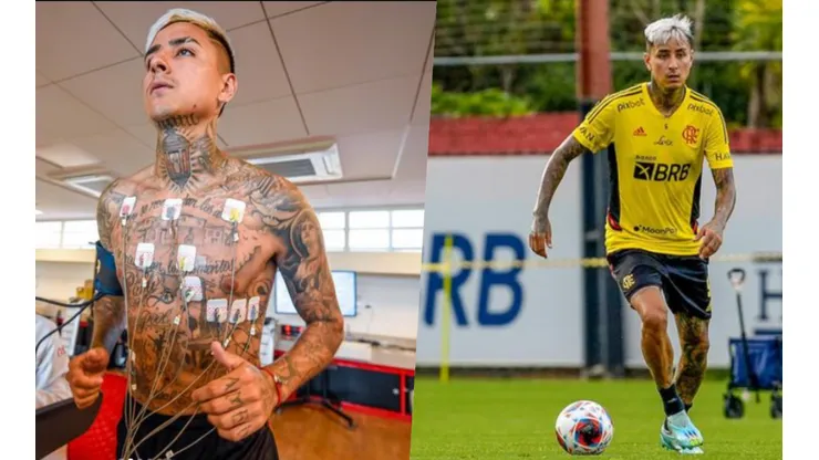 Erick Pulgar retorna a los entrenamientos con el Flamengo