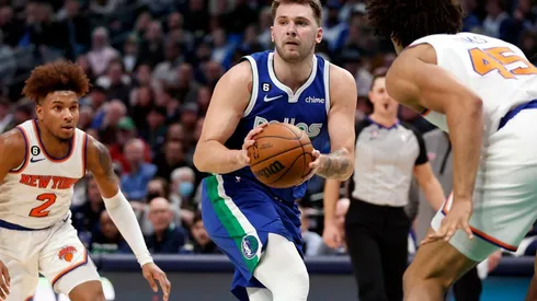Doncic la rompió en el triunfazo de los Mavs ante los Knicks.