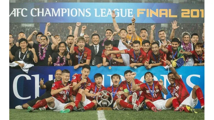 Guangzhou ganó la Champions de Asia dos veces
