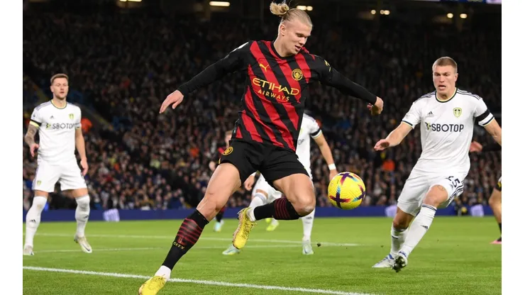 Erling Haaland sigue brillando en el ataque del City