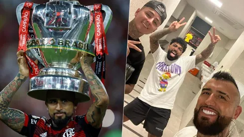 Vidal espera conseguir más copas con el Flamengo el 2023