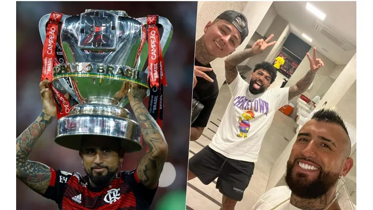 Vidal espera conseguir más copas con el Flamengo el 2023