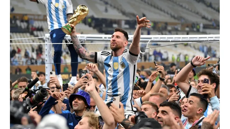 Messi consiguió ganar un Mundial en su última oportunidad