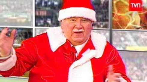 Sergio Livingstone la rompió años atrás disfrazado del Viejo Pascuero