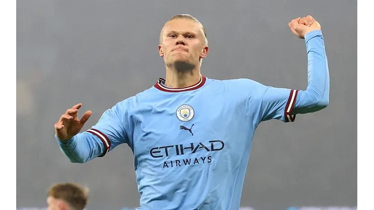Modo androide: los goles de Erling Haaland con el Manchester City.