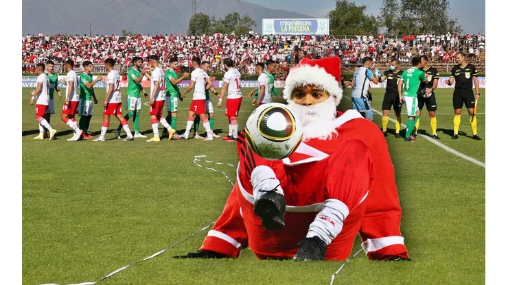 El Viejito Pascuero aparecerá esta noche por Chile y más de algún hincha espera que bendiga su cancha para 2023