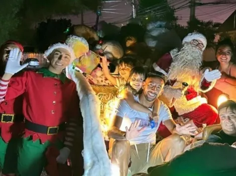 Mauricio Isla comparte con el Viejo Pascuero