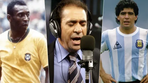 Bonvallet no dudaba en poner a Pelé como el mejor de la historia.