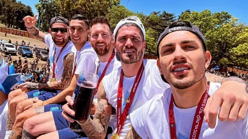 Argentina sigue festejando su título en el Mundial Qatar 2022.