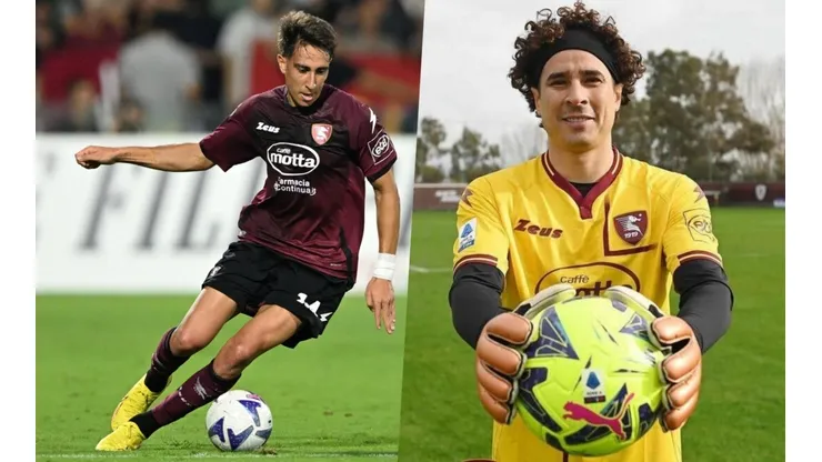 Valencia y Ochoa ahora son compañeros en el fútbol italiano.