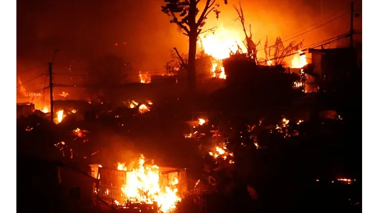 Incendio Viña del Mar