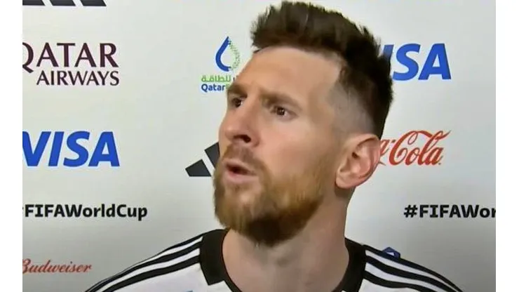 Lionel Messi dejó inscrita con letras doradas la frase que le disparó al neerlandés Weghorst: "Qué mirás, bobo"