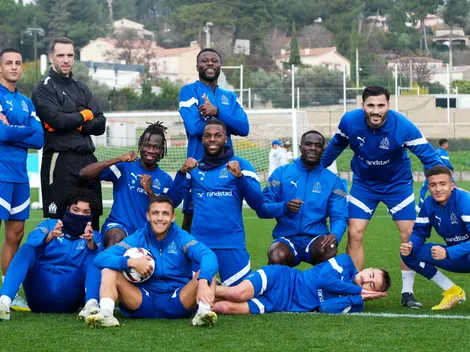 Fotaza: Alexis se divierte en los entrenamientos del Marsella