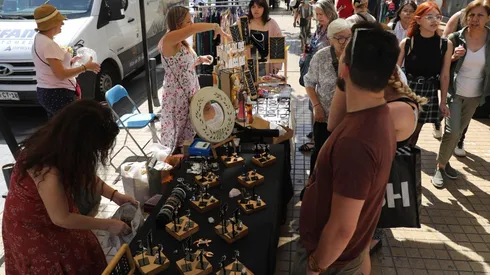 ¿Dónde hay feria navideña en Santiago?