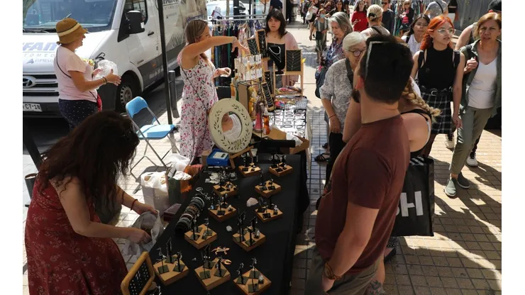 ¿Dónde hay feria navideña en Santiago?