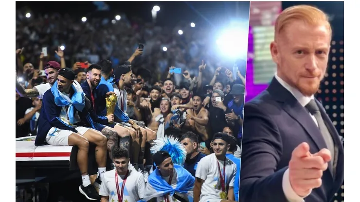 Liberman lamentó los festejos de la selección de Argentina