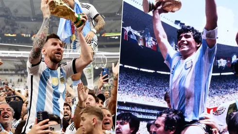 Caamaño se la juega: Lionel Messi o Diego Maradona tras Argentina campeona de Qatar 2022.