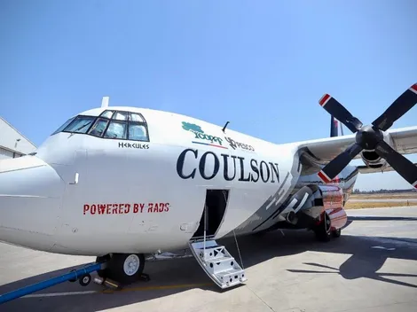 Avión Hércules combatirá incendios forestales en Chile