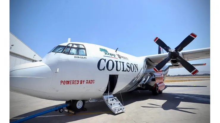 Avión Hércules combatirá incendios forestales en Chile