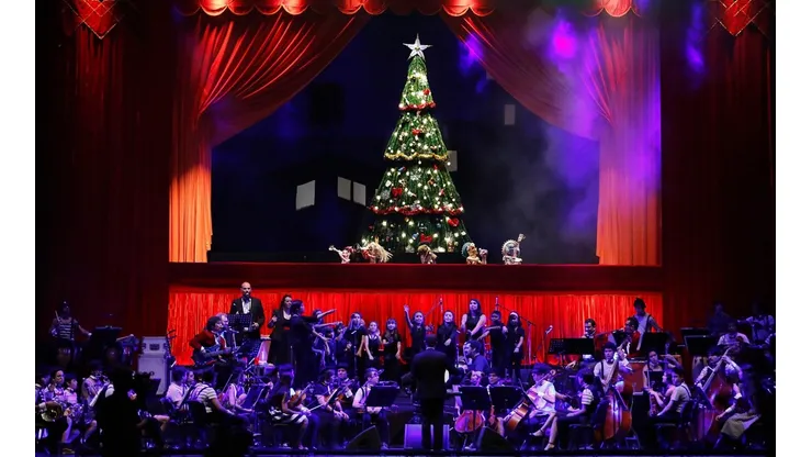 ¿A qué hora es la Fiesta de Navidad en la Plaza de la Ciudadanía?