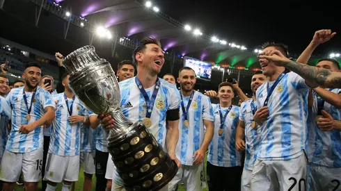 Messi se coronó campeón de la Copa América 2021 en el Maracaná.