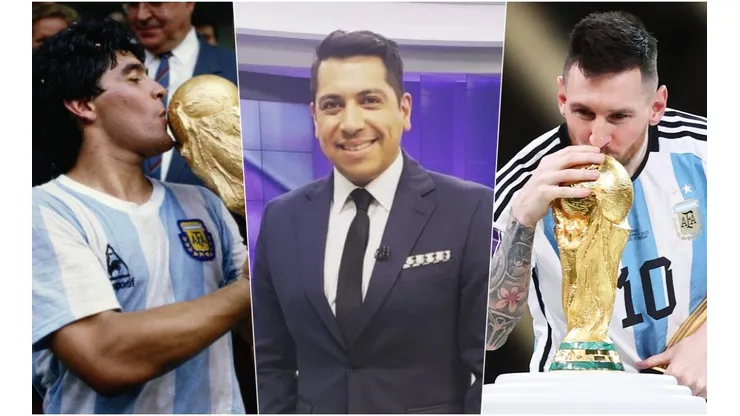Herrera ubicó a Lio Messi por sobre Diego Maradona.