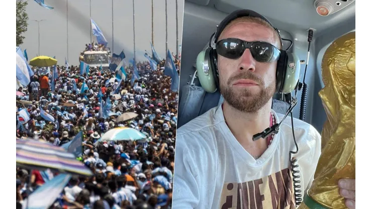 El bus de Argentina cambió su rumbo y los jugadores se fueron en helicóptero