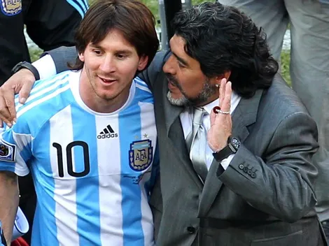 Messi y su dedicatoria a Maradona tras ser campeón en Qatar 2022