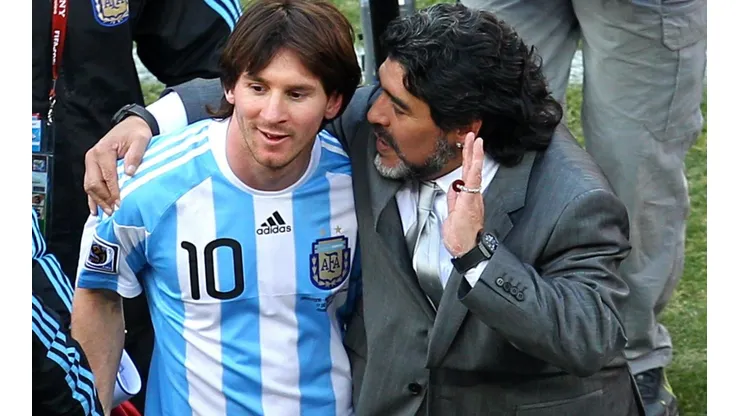 Messi no se olvidó de Maradona tras el título en Qatar 2022