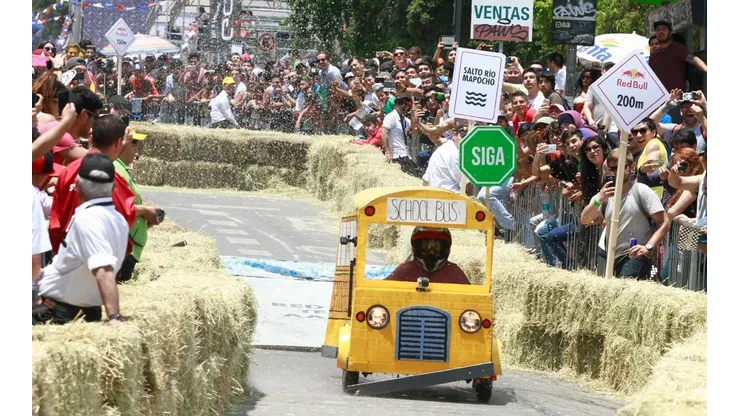 ¿En qué lugar y a qué hora empieza la carrera de autos locos Red Bull?