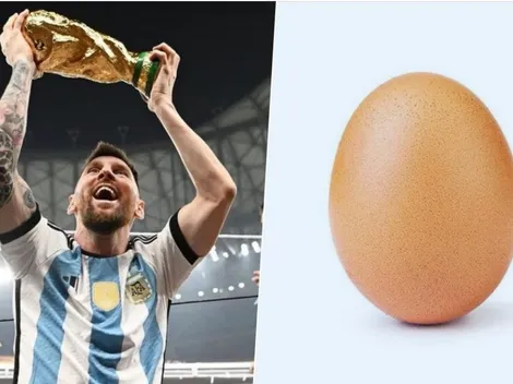 Argentinos buscan que foto de Messi supere a un huevo para batir récord