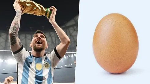 Messi y el famoso huevo