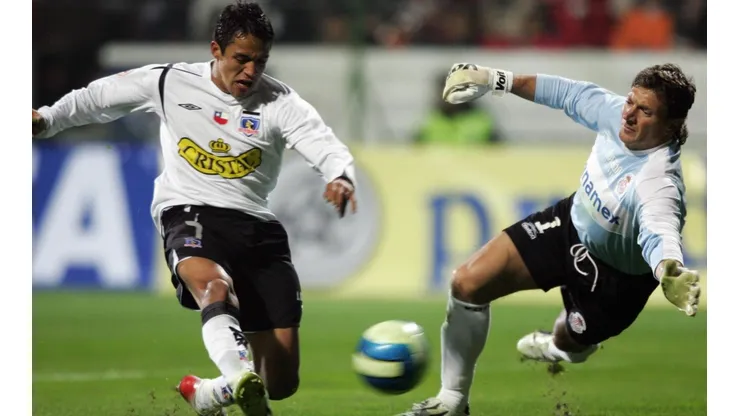 Alexis anotó nueve goles con la camiseta de Colo Colo.
