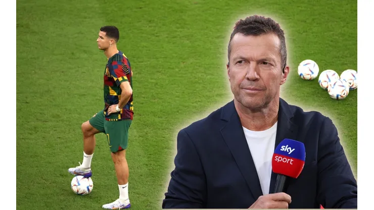 El campeón del mundo con Alemania en 1990 le dio con todo a CR7 tras el Mundial.