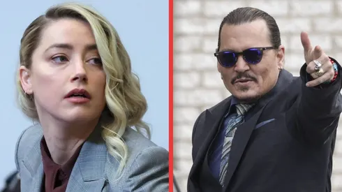 Amber Heard y Johnny Depp.