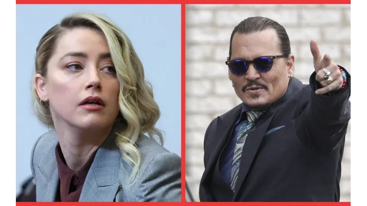 Amber Heard y Johnny Depp.