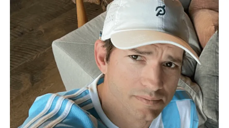 Ashtin Kutcher apoya a Argentina en la gran final