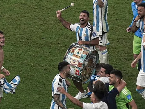 El Kun toca el bombo y bautiza con un apodo gracioso a Camavinga