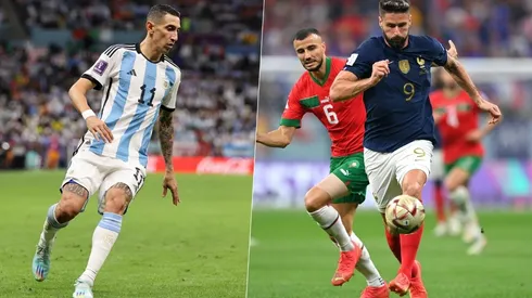 Di María y Giroud serán titulares en la final de Qatar 2022