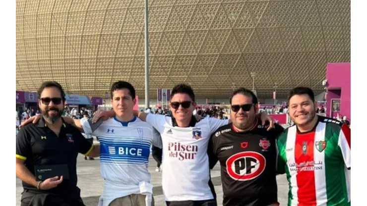 Hinchas de Colo Colo, Universidad Católica, Ñublense y Palestino llegaron hasta la gran final del Mundial de Qatar 2022.
