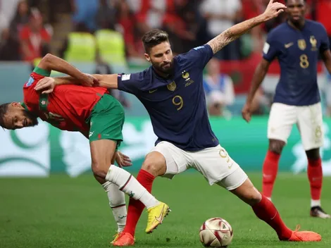 Giroud es duda en el once titular de Francia