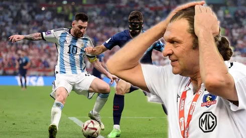 Aníbal Mosa avisó, entre risas, que está en Qatar para ir por el fichaje de Messi a Colo Colo.